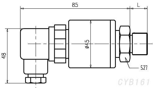 CYB161外形圖 CYB161外形圖